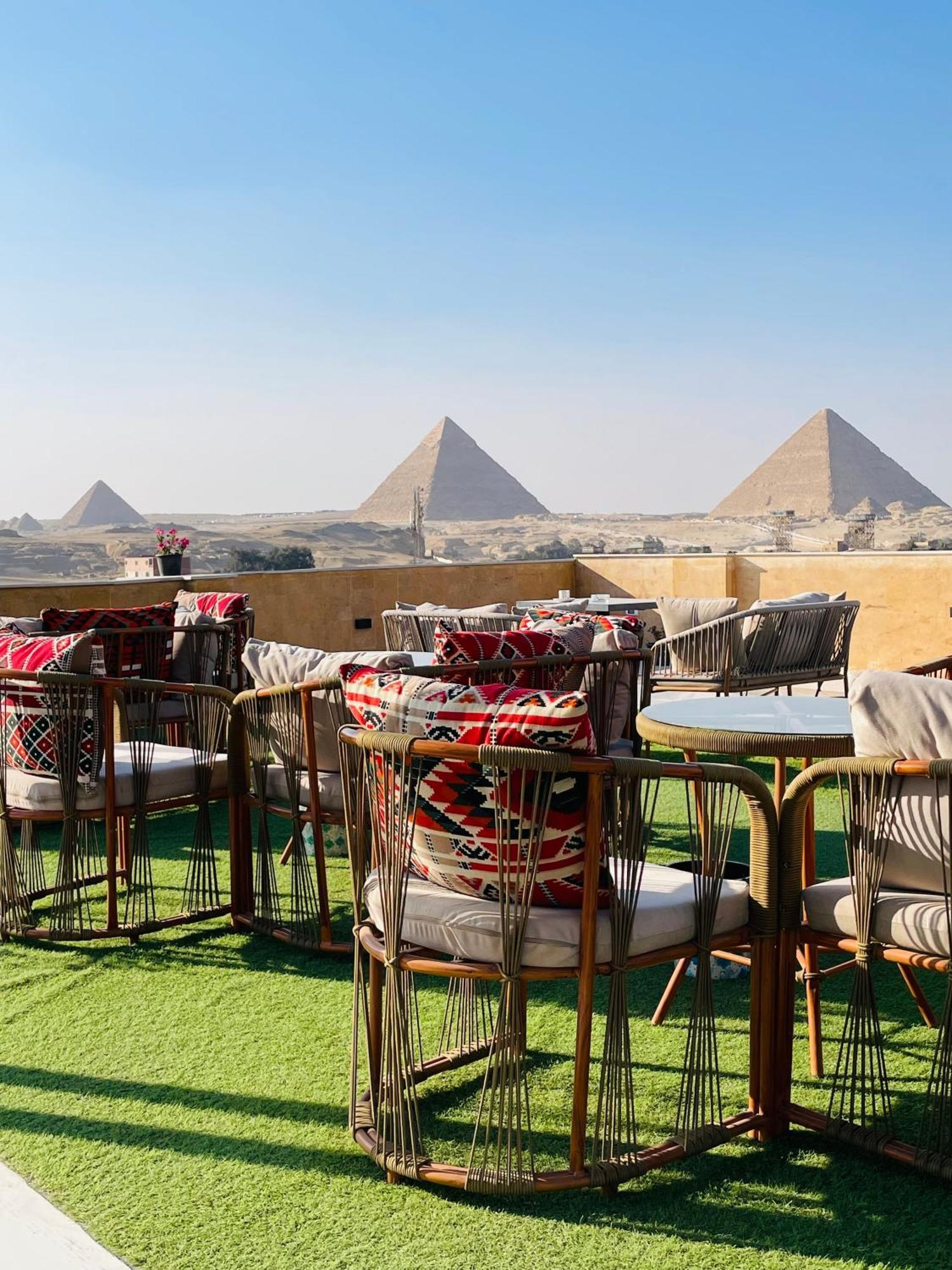 Golden Mask Pyramids Inn Kafrat al Jabal Экстерьер фото
