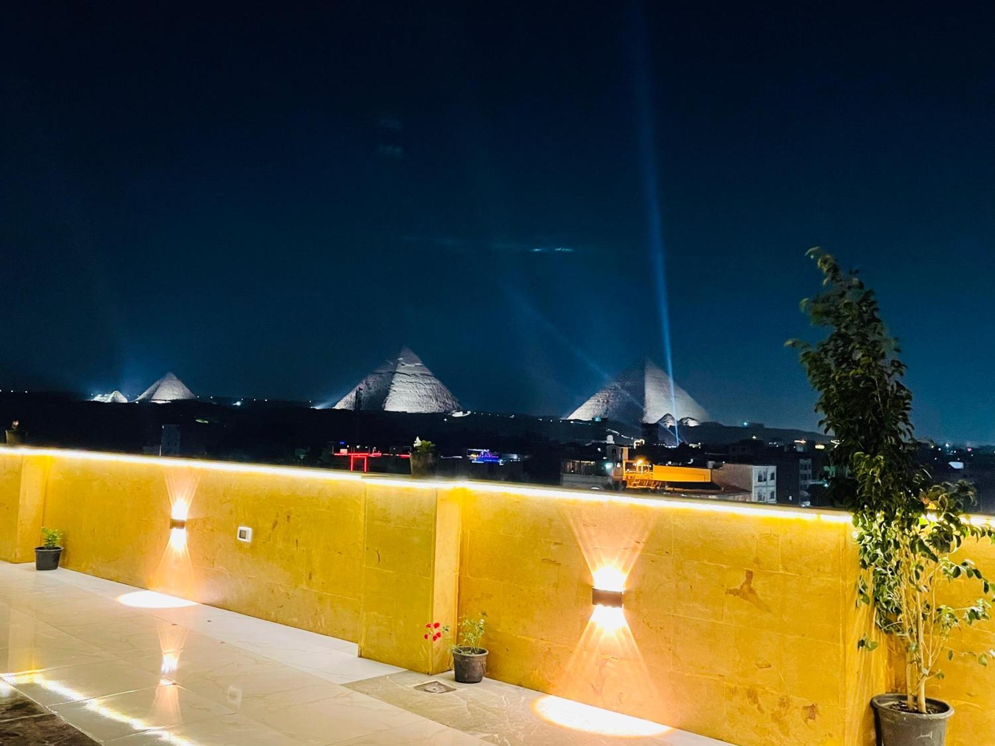 Golden Mask Pyramids Inn Kafrat al Jabal Экстерьер фото
