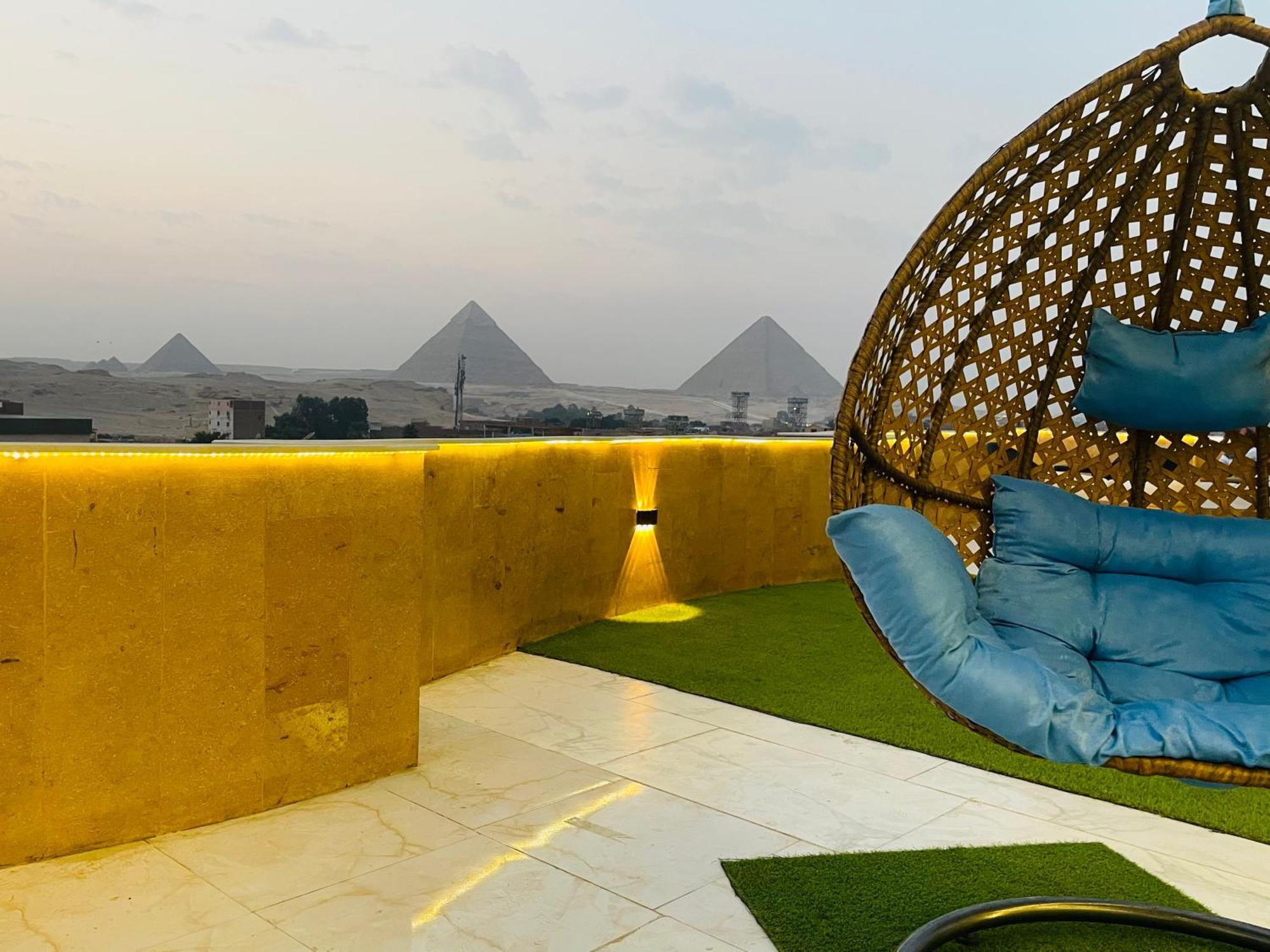 Golden Mask Pyramids Inn Kafrat al Jabal Экстерьер фото