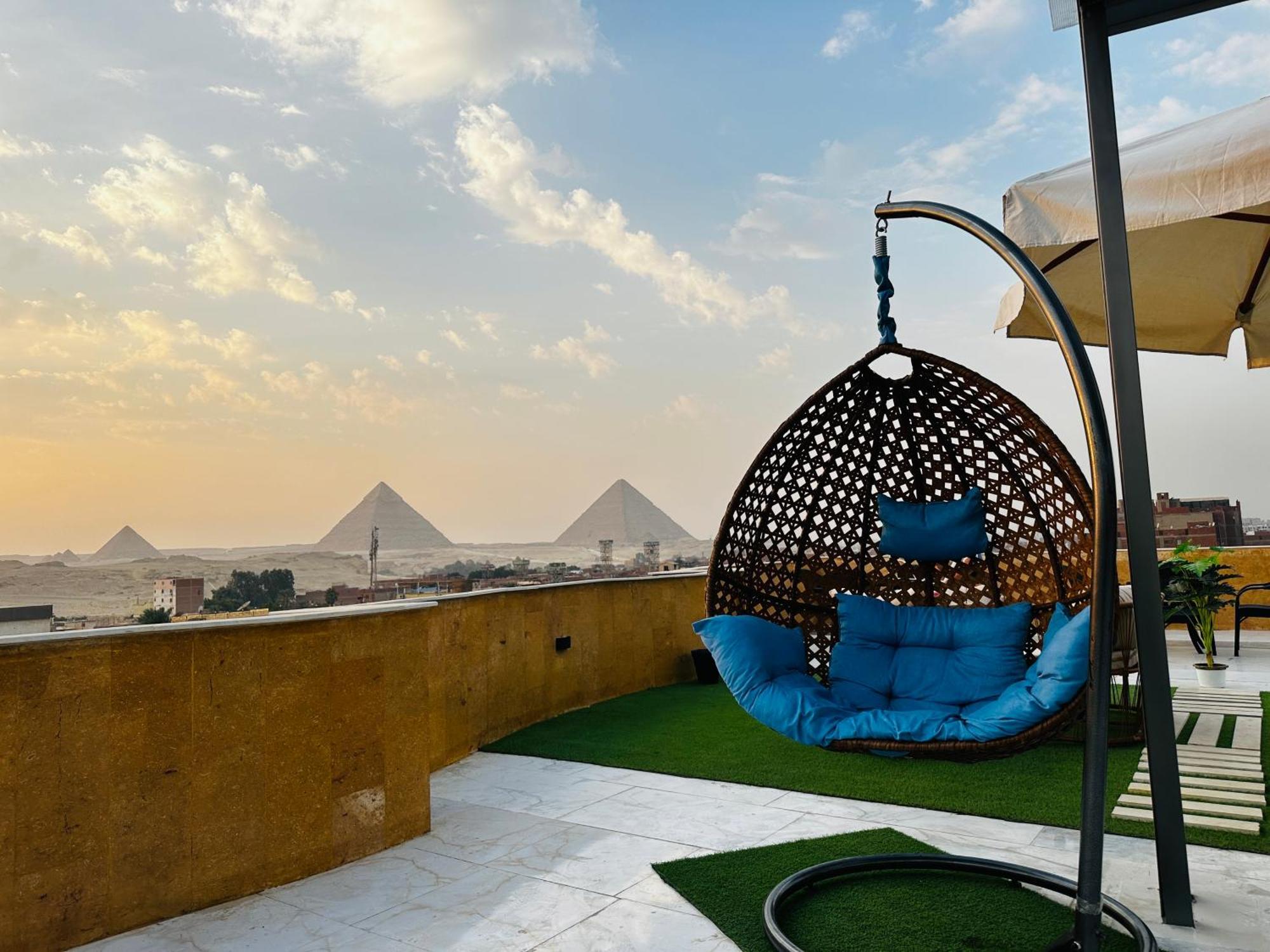 Golden Mask Pyramids Inn Kafrat al Jabal Экстерьер фото