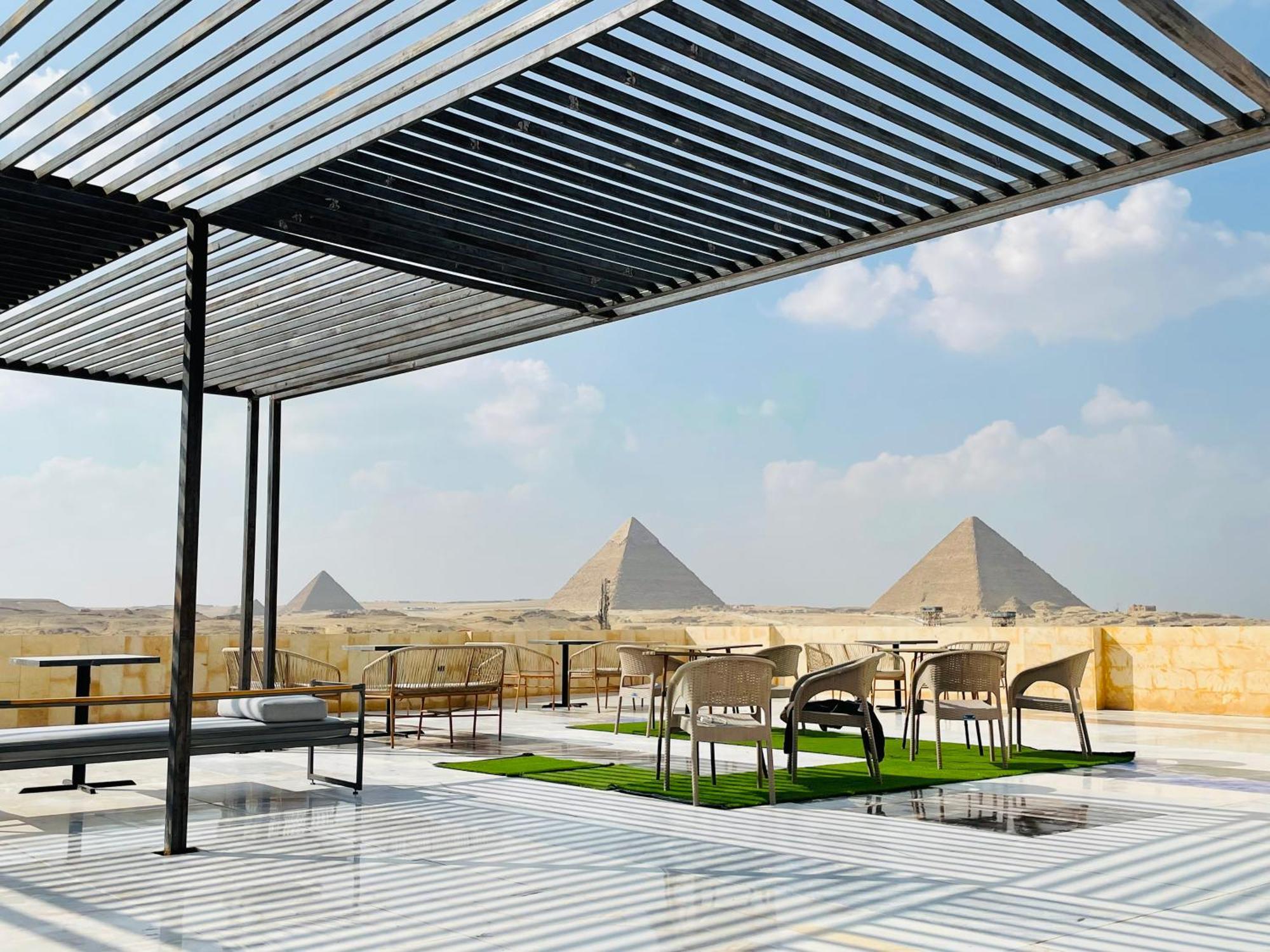 Golden Mask Pyramids Inn Kafrat al Jabal Экстерьер фото