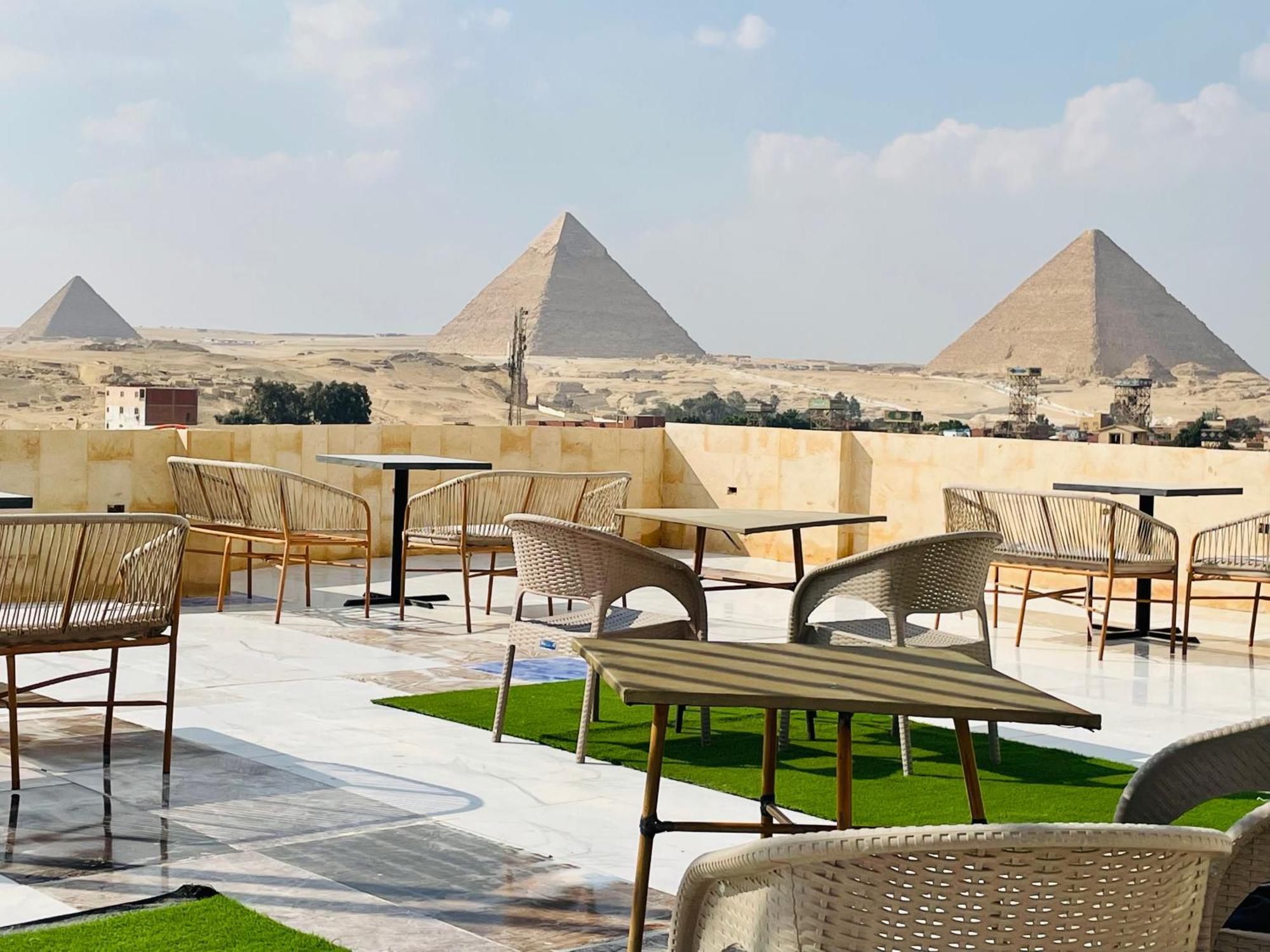 Golden Mask Pyramids Inn Kafrat al Jabal Экстерьер фото
