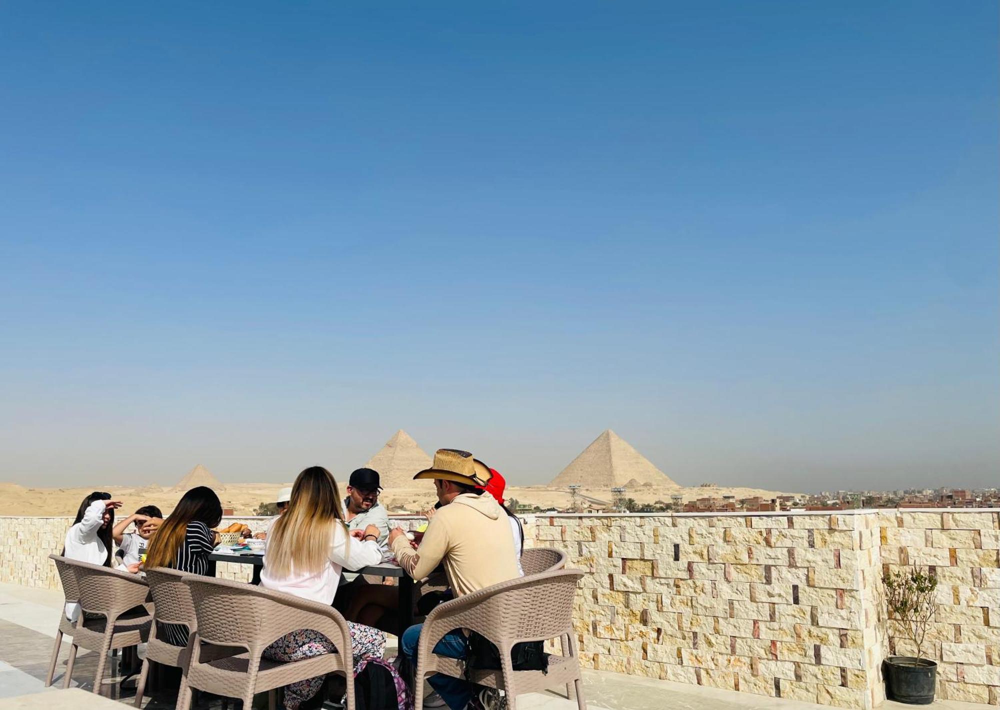 Golden Mask Pyramids Inn Kafrat al Jabal Экстерьер фото