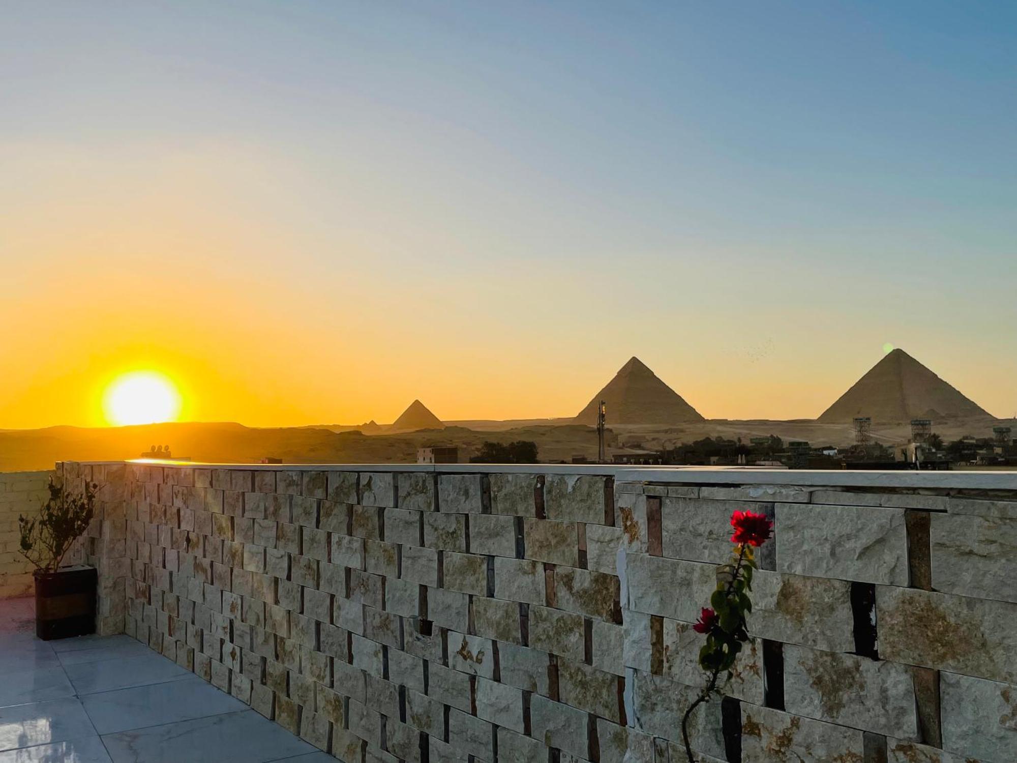 Golden Mask Pyramids Inn Kafrat al Jabal Экстерьер фото