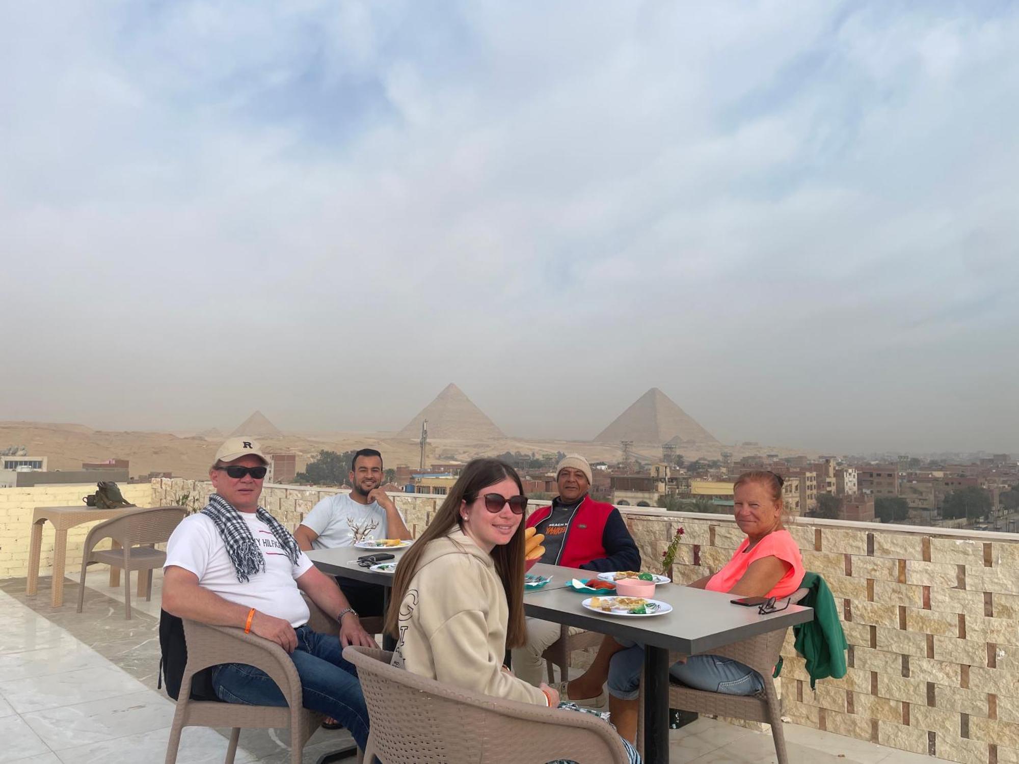Golden Mask Pyramids Inn Kafrat al Jabal Экстерьер фото