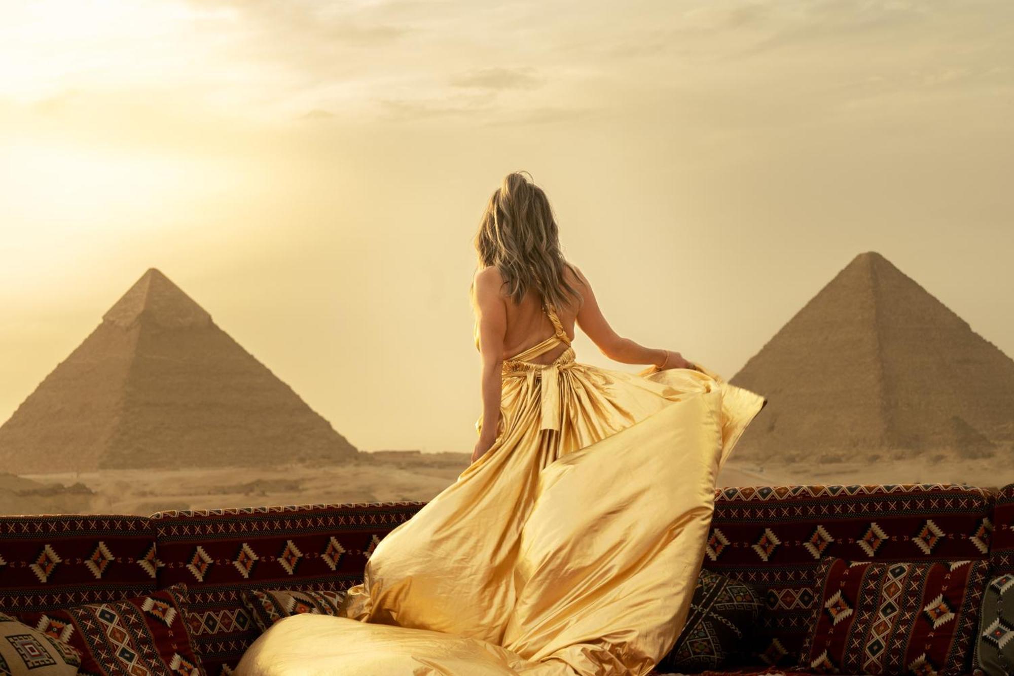 Golden Mask Pyramids Inn Kafrat al Jabal Экстерьер фото